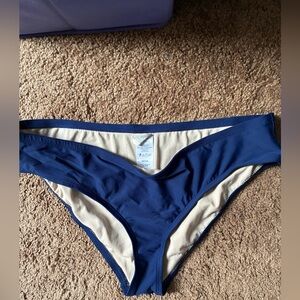 Elegant Navy Blue Bikini Bottoms
